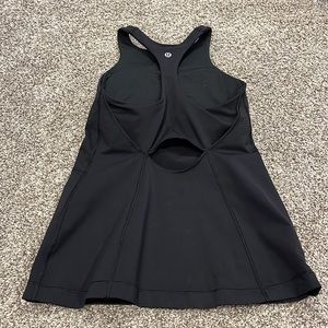 Black Lululemon Workout Tank